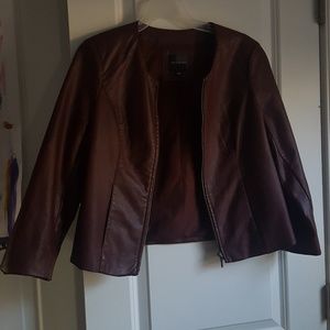 leather jacket